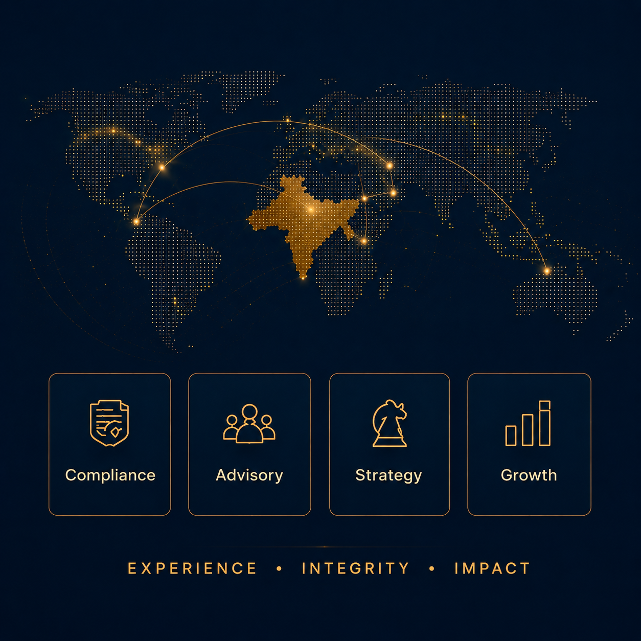 HWA Corporate Office Entry Wall Logo Accent